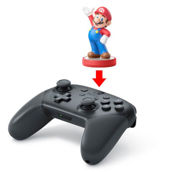 COMPONENTS (SWTS) CONTROL NINTENDO SWITCH PRO WRLS NEGRO EDICION JAPAN CONTROL NINTENDO SWITCH PRO NEGRO EDICION JAPAN