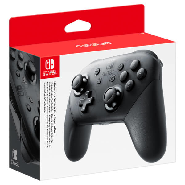 COMPONENTS (SWTS) CONTROL NINTENDO SWITCH PRO WRLS NEGRO EDICION JAPAN CONTROL NINTENDO SWITCH PRO NEGRO EDICION JAPAN
