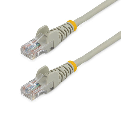 STARTECH CONSIG CABLE DE RED 0.5M GRIS CAT5E E CABL THERNET SIN ENGANCHE