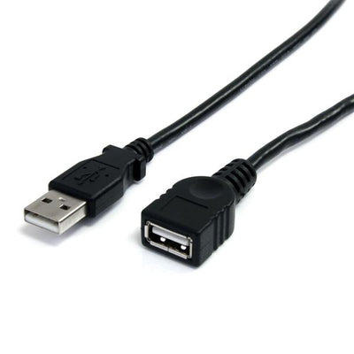 STARTECH CONSIG CABLE 3M EXTENSION USB 2.0 ADAP MACHO A HEMBRA COLOR NEGRO