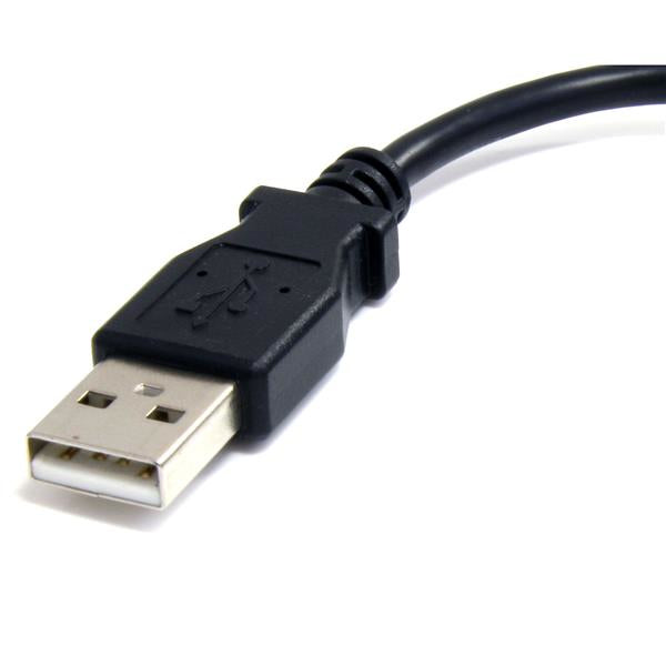 STARTECH CONSIG CABLE 15CM ADAPTADOR CARGADOR CABL MICROUSB B MACHO A USB A MACHO .