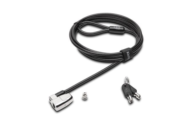 Kensington Candado de Llave para Laptops ClickSafe 2.0, 1.8 Metros, Negro