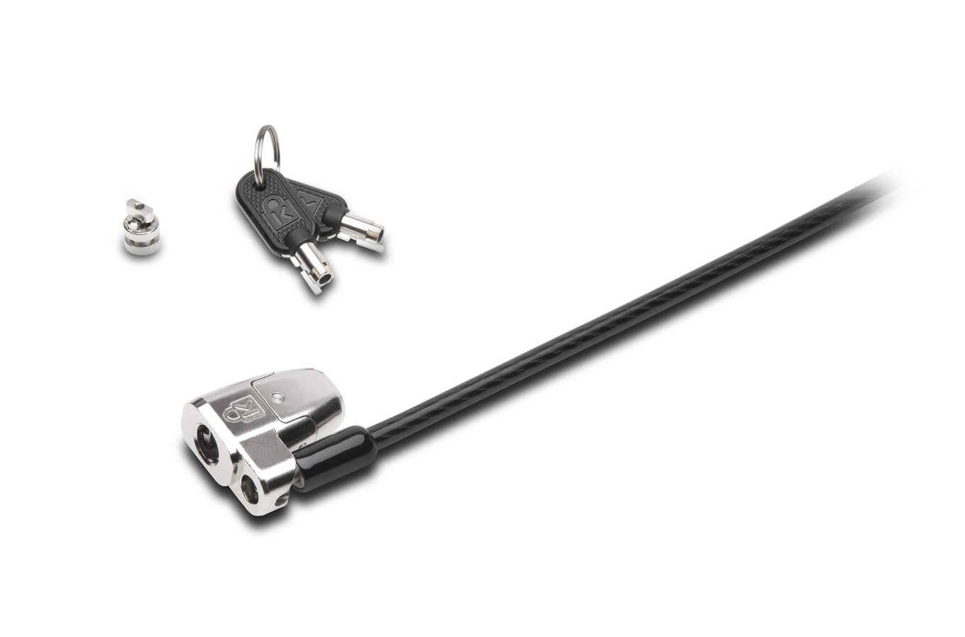 Kensington Candado de Llave para Laptops ClickSafe 2.0, 1.8 Metros, Negro