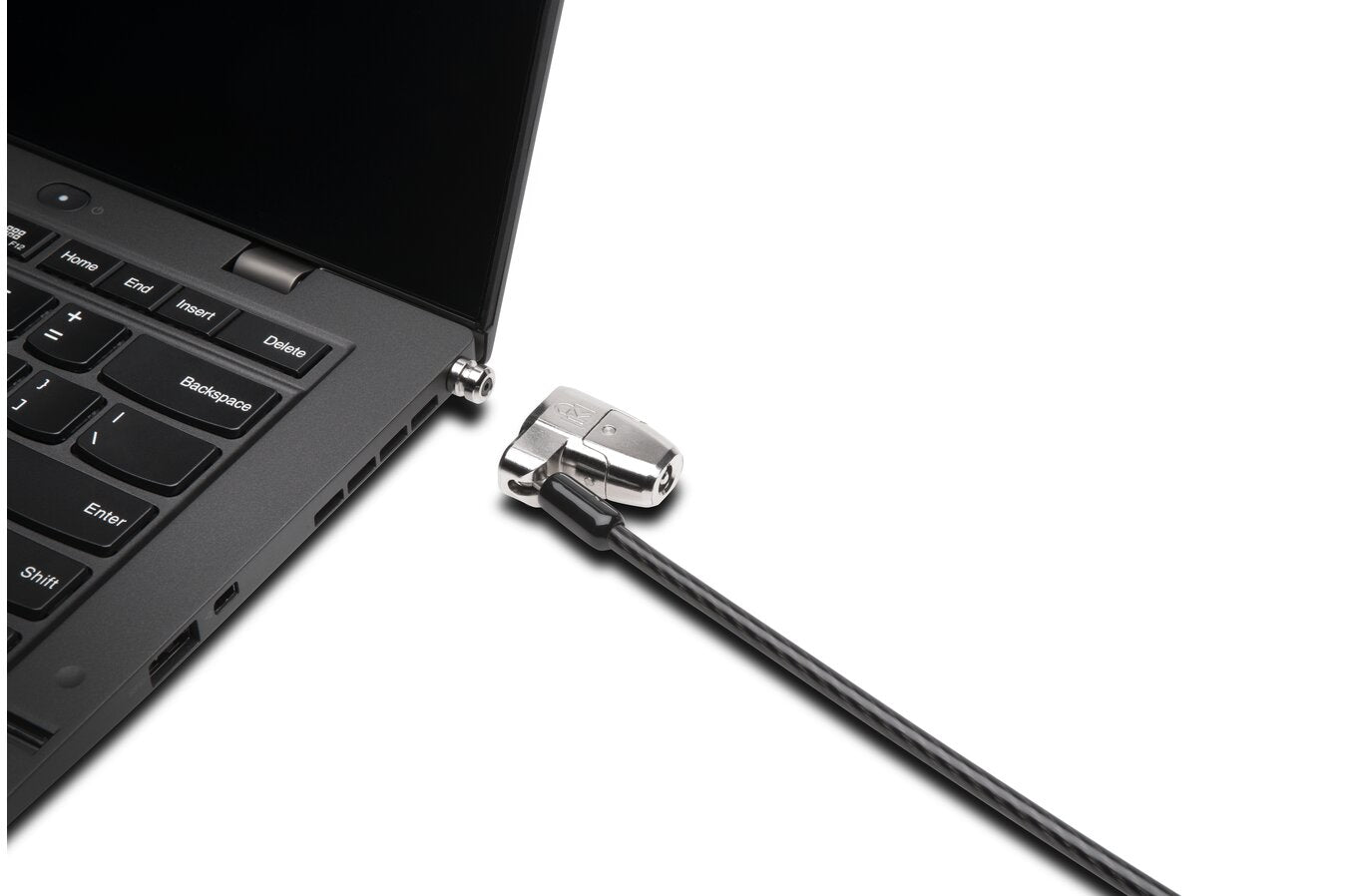 Kensington Candado de Llave para Laptops ClickSafe 2.0, 1.8 Metros, Negro