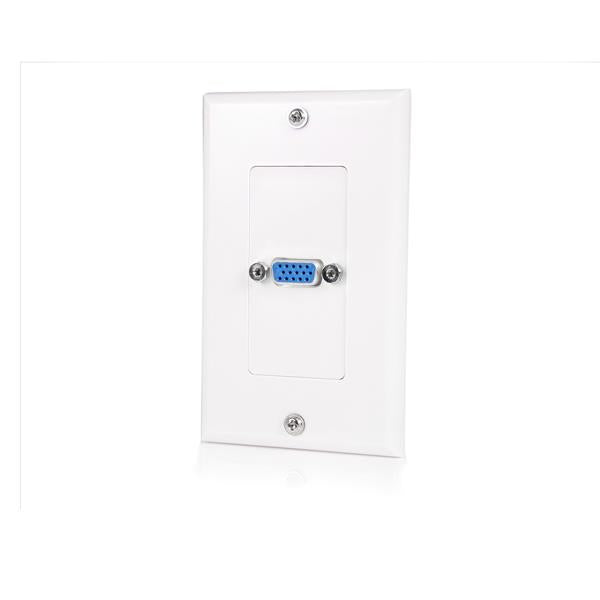 STARTECH CONSIG PLACA DE PARED VGA ACCS COLOR BLANCO