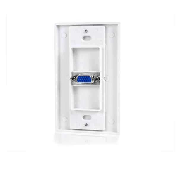 STARTECH CONSIG PLACA DE PARED VGA ACCS COLOR BLANCO
