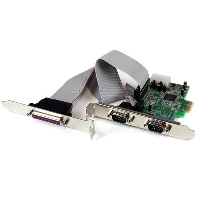 STARTECH CONSIG TARJETA ADAPTADORA PCI EXPRESS CTLR 2 PUERTOS SERIAL 1 PARALELO RS23.