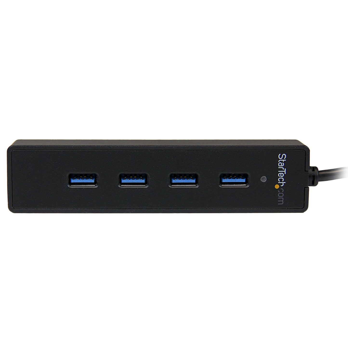 Adaptador concentrador Hub USB 3.0 STARTECH (5Gbps) Super Speed Portátil de 4 Puertos Salidas - Negro
