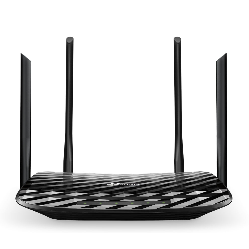 Router TP-Link Gigabit Ethernet de Banda Dual MU-MIMO AC1200 ARCHER C6, Inalámbrico, 867Mbit/s, 5x RJ-45, 2.4/5GHz, 4 Antenas Externas