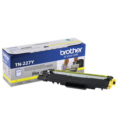 TN227Y Tóner Brother Alto Rendimiento Amarillo, 2300 Páginas
