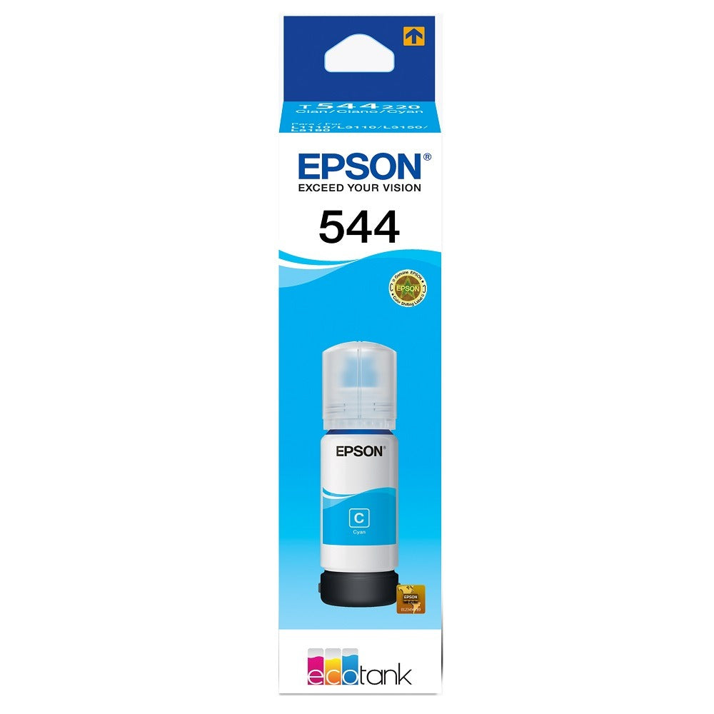 T544220-AL Botella de Tinta Cian T544 Epson