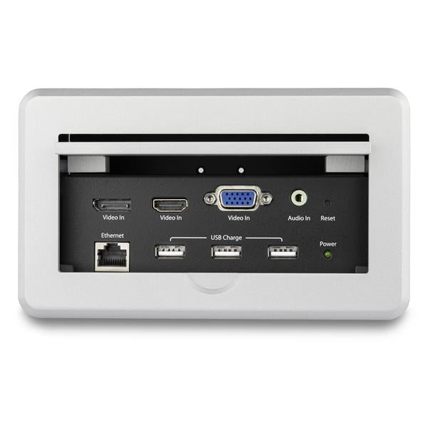 STARTECH CONSIG GABINETE DE CONECTIVIDAD CPNT AUDIO VIDEO PARA MESAS 4K
