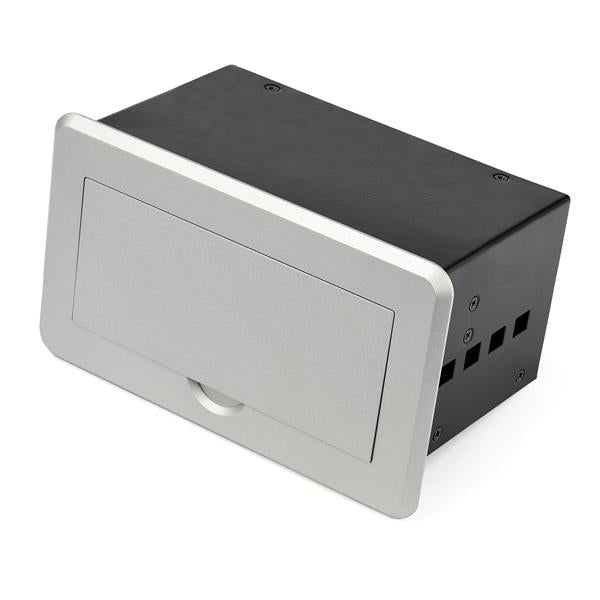 STARTECH CONSIG GABINETE DE CONECTIVIDAD CPNT AUDIO VIDEO PARA MESAS 4K