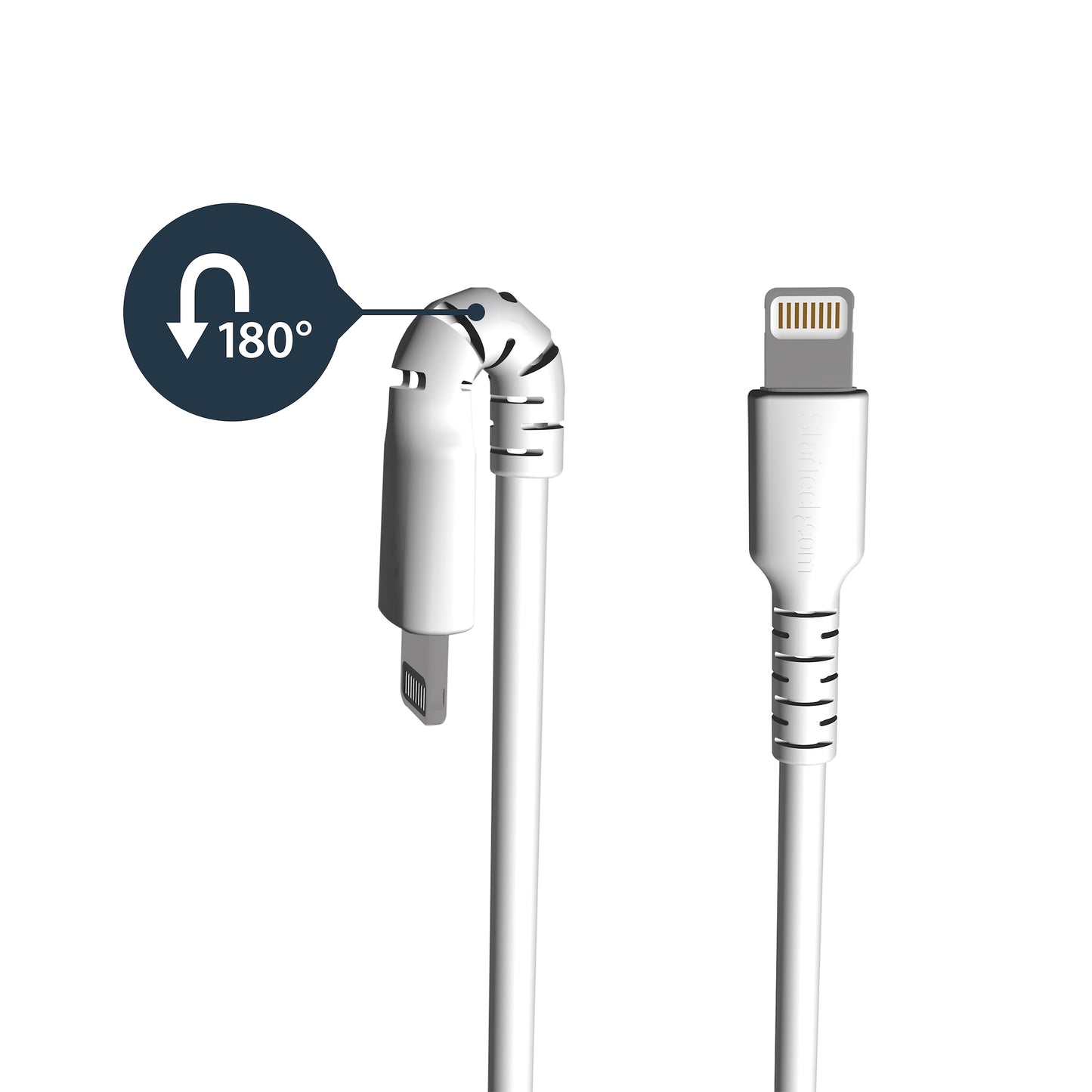 STARTECH CONSIG CABLE DE 1M USB A LIGHTNING CABL CERTIFICADO MFI APPLE BLANCO
