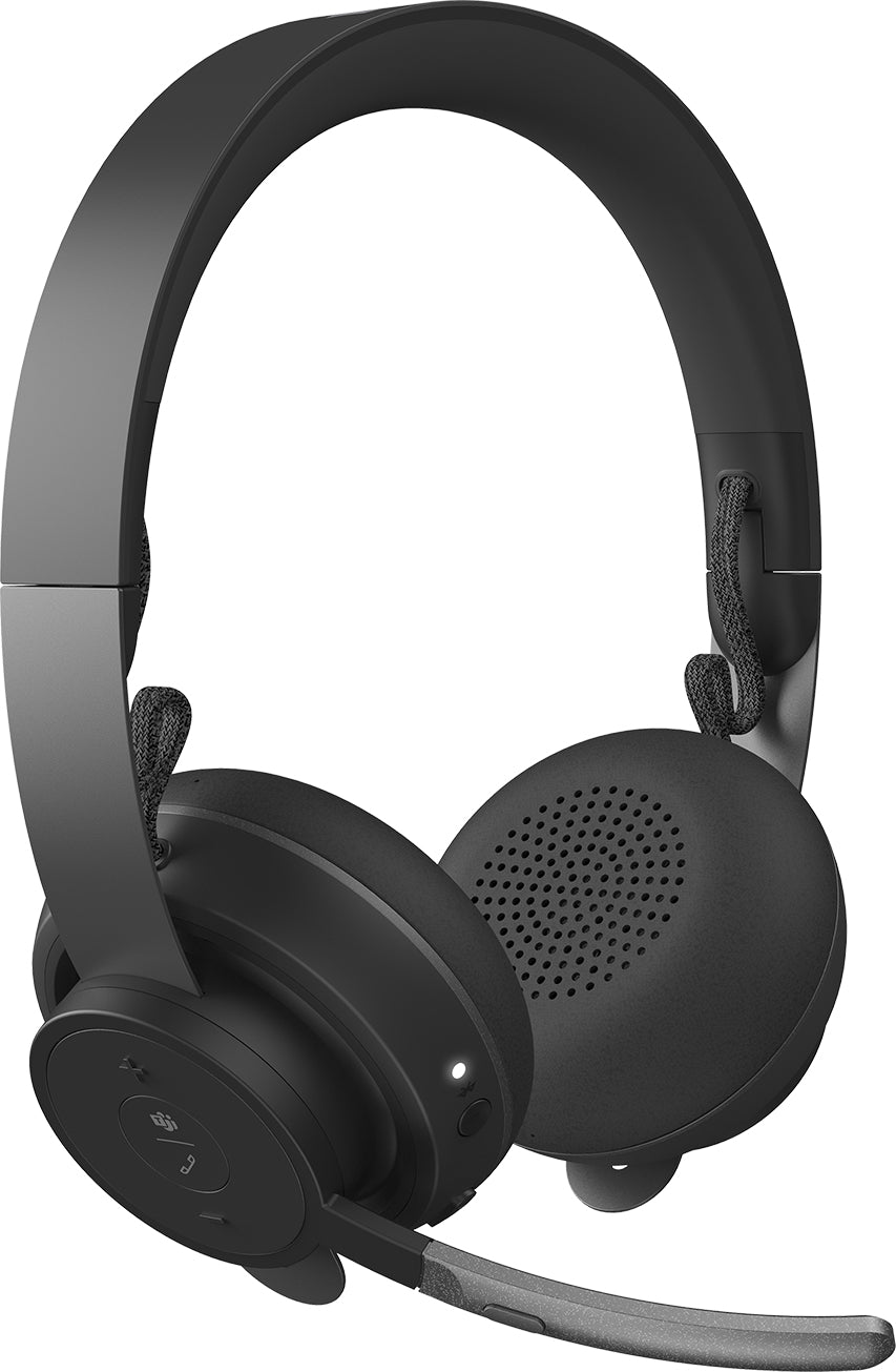 Auriculares Logitech Zone Wireless Plus Inalámbrico Sobre la oreja Estéreo - Binaural - Cerrado - 3000cm - Bluetooth - Función de cancelación de ruido ambiente, Omnidireccional, Tecnología MEMS Micróf...