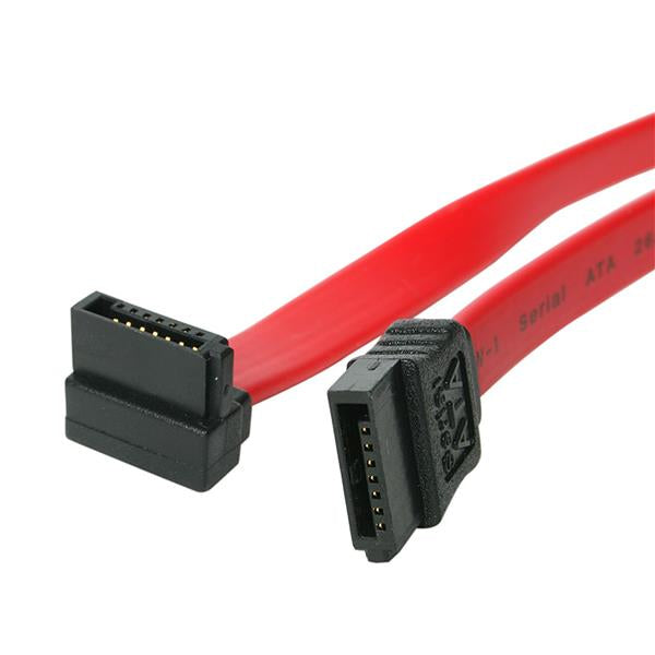 STARTECH CONSIG CABLE SATA SERIAL ATA 0.45M CABL ANGULO RECTO ACODADO .