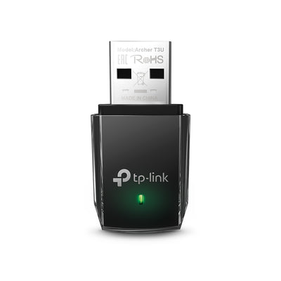 Adaptador de Red TP-LinkUSB Archer T3U, Alámbrico, WLAN, 1267 Mbit/s, 2.4/5GHz