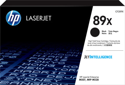 Tóner HP 89X Negro CF289X | Original para HP HP LaserJet Enterprise M507, HP HP LaserJet Enterprise MFP M528