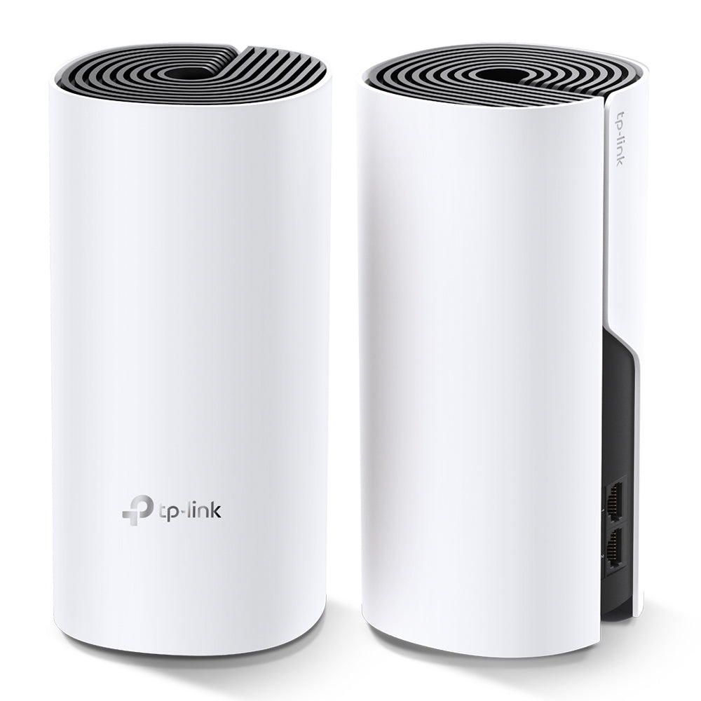 Router TP-Link con Sistema de Red Wi-Fi en Malla AC1200 Deco M4, 867 Mbit/s, 2x RJ-45, 2.4/5GHz - 2 Piezas