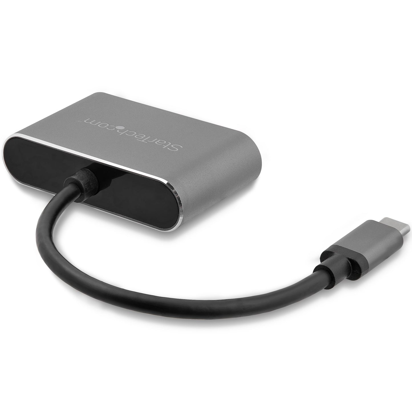 STARTECH CONSIG ADAPTADOR USB-C A VGA Y HDMI CABL 2EN1 4K 30HZ GRIS ESPACIAL
