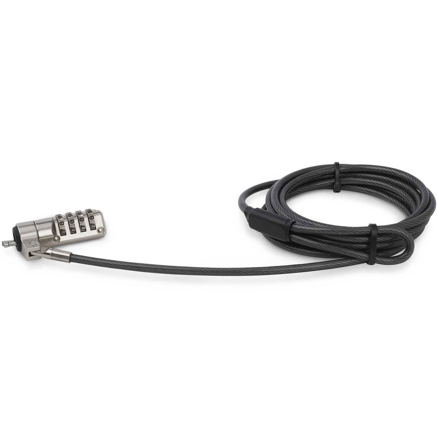 StarTech.com Cable con Candado para Laptop, 2 Metros, Negro/Plata