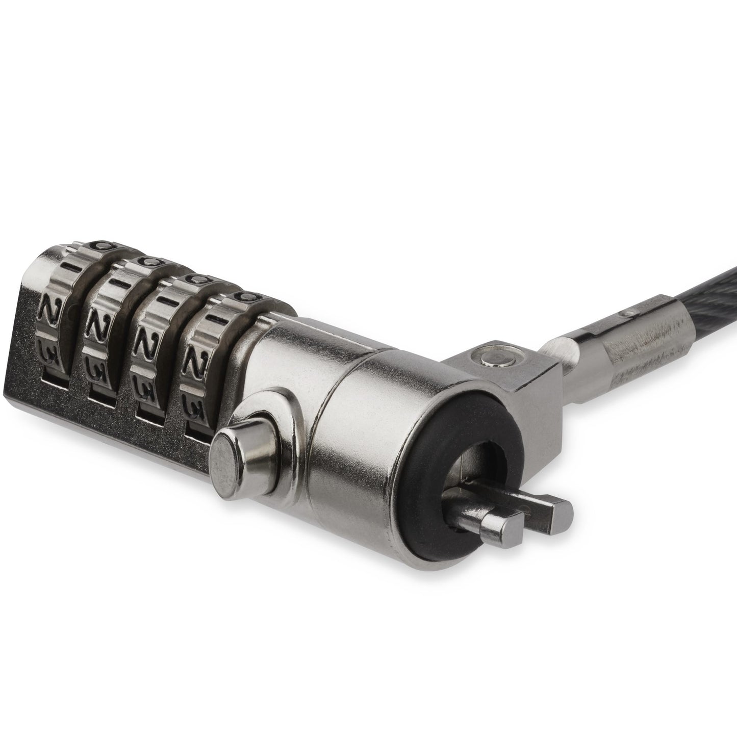 StarTech.com Cable con Candado para Laptop, 2 Metros, Negro/Plata