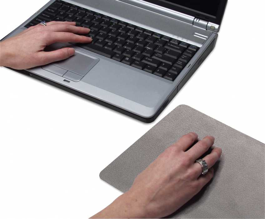 Mousepad 422871 Manhattan, 22 x 17cm, Grosor 1mm, Gris Obscuro