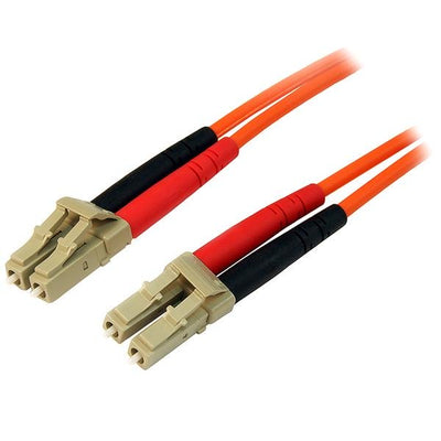 STARTECH CONSIG CABLE 3M RED MULTIMODO DUPLEX CABL FIBRA OPTICA LC LC 50/125 PATCH .