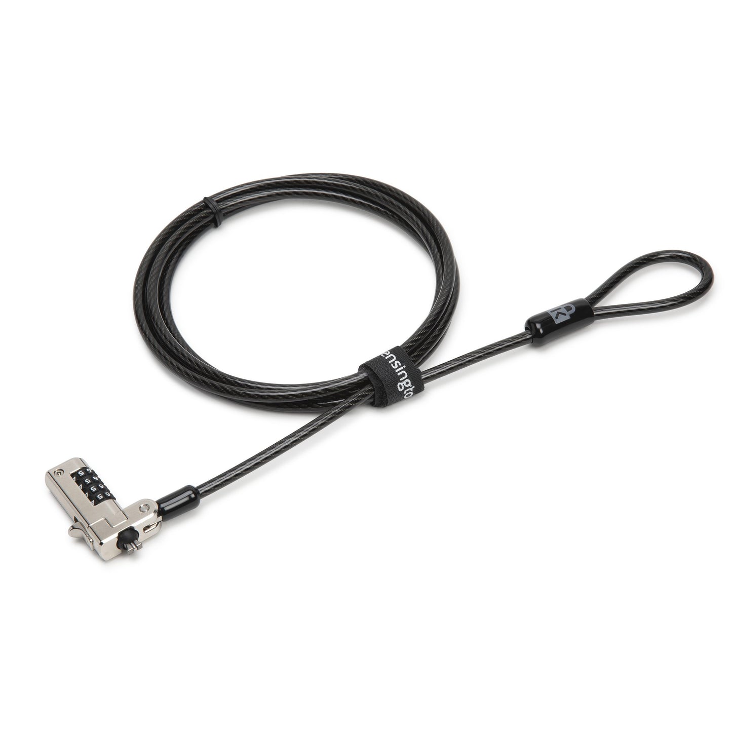 Kensington Candado de Combinación para Laptops, 1.8 Metros, Negro
