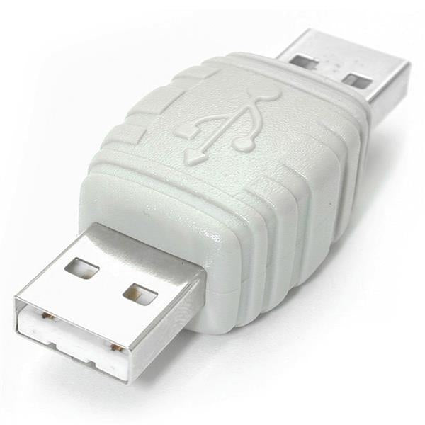 Adaptador de Cable USB A Macho a USB A Macho StarTech.com, Blanco