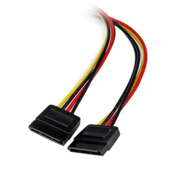 STARTECH CONSIG ADAPTADOR CABLE 0.3M DIVISOR CABL ALIMENTACION MOLEX 4 PINES 2X SATA