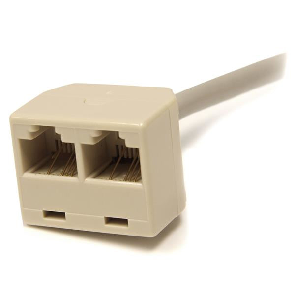 STARTECH CONSIG CABLE ADAPTADOR SPLITTER CABL RJ45 DE 2X HEMBRA A 1X MACHO