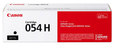 3028C001AA Tóner Canon Cartridge 054H Alto Rendimiento, Negro, 3100 Páginas