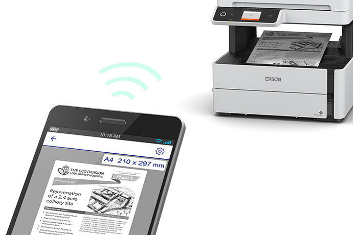 EPSON MULTIFUNCIONAL MONO M3180 PRNT 39 PPM 1200 X2400 USB WIFI RED DPX