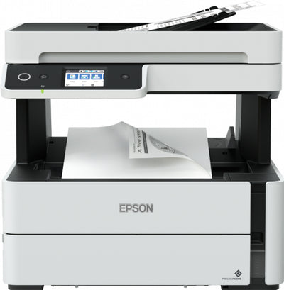 Multifuncional EPSON EcoTank M3180 , Inyección de tinta Monocromática, Ethernet, USB, Wi-Fi, Oficina