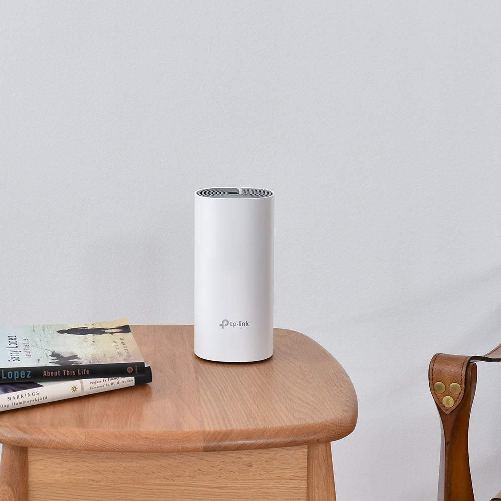 Router TP-Link con Sistema de Red Wi-Fi en Malla AC1200 Deco E4, 867Mbit/s, 2.4/5GHz, 2 Antenas Internas - 3 Piezas