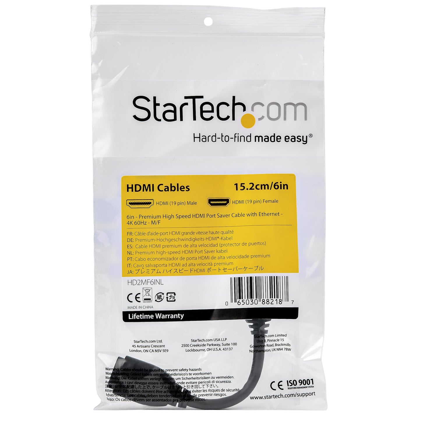 STARTECH CONSIG CABLE THUNDERBOLT 3 DE 0.8M CABL 40GBPS-ACTIVO-CON PD 100W