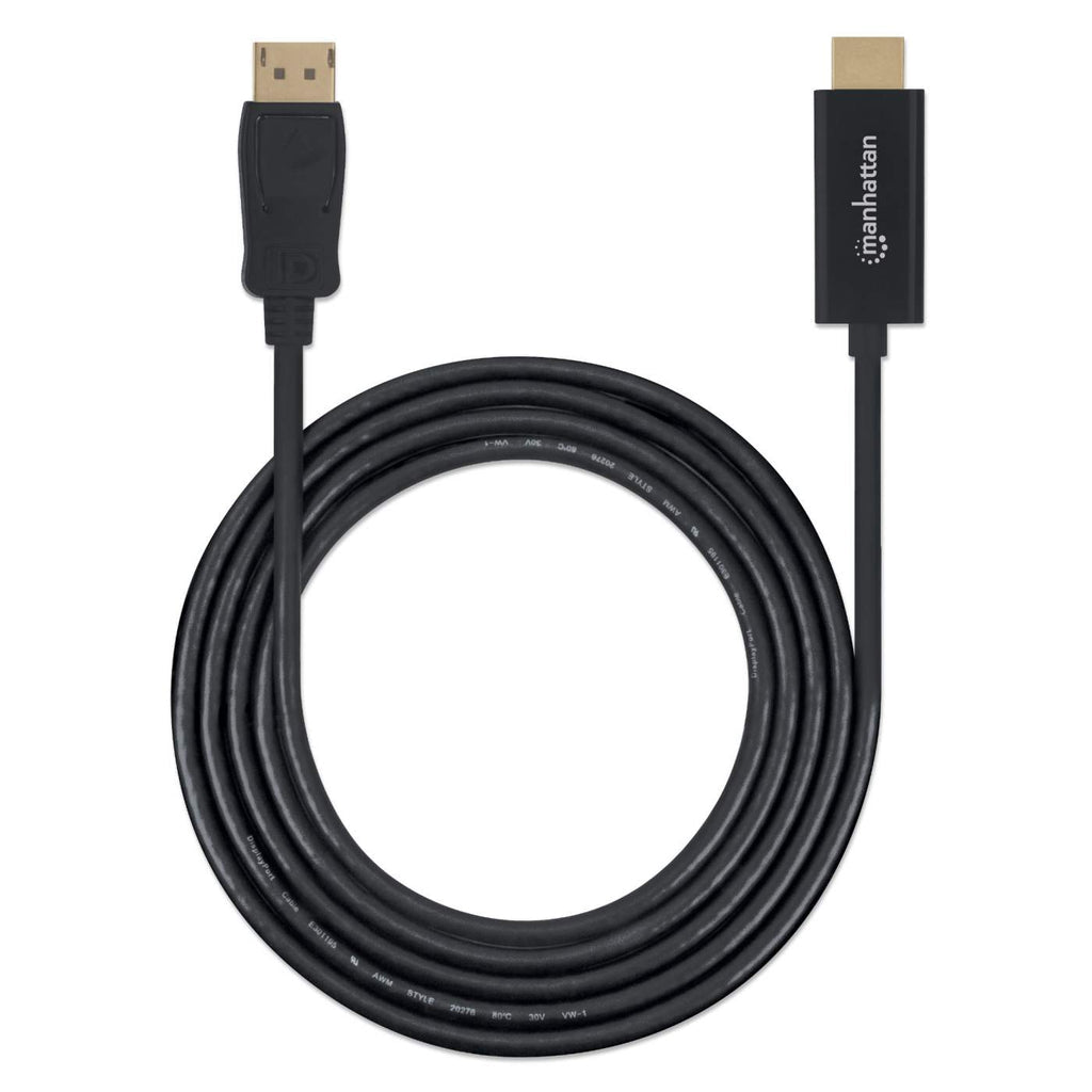 INTRACOM CABLE DISPLAYPORT - HDMI M-M CABL 1080P 1.0M