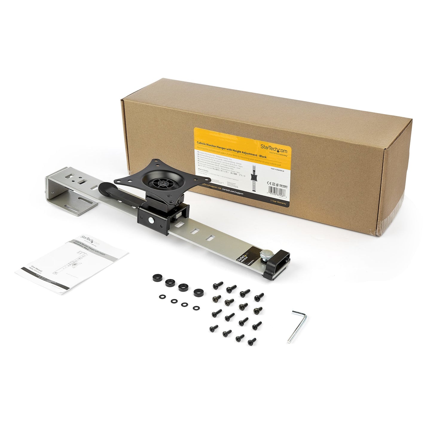 Soporte VESA de Cubículo para Monitor de hasta 34" StarTech, Ergonómico de Altura Ajustable