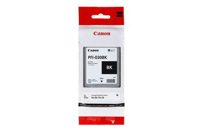 CANON CARTUCHO INKJET PFI-030 BK INK NEGRO 55ML P TA20 TA30