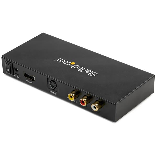 STARTECH CONSIG CONVERSOR DE VIDEO COMPUESTO CPNT O S-VIDEO A HDMI CON AUDIO - 720P