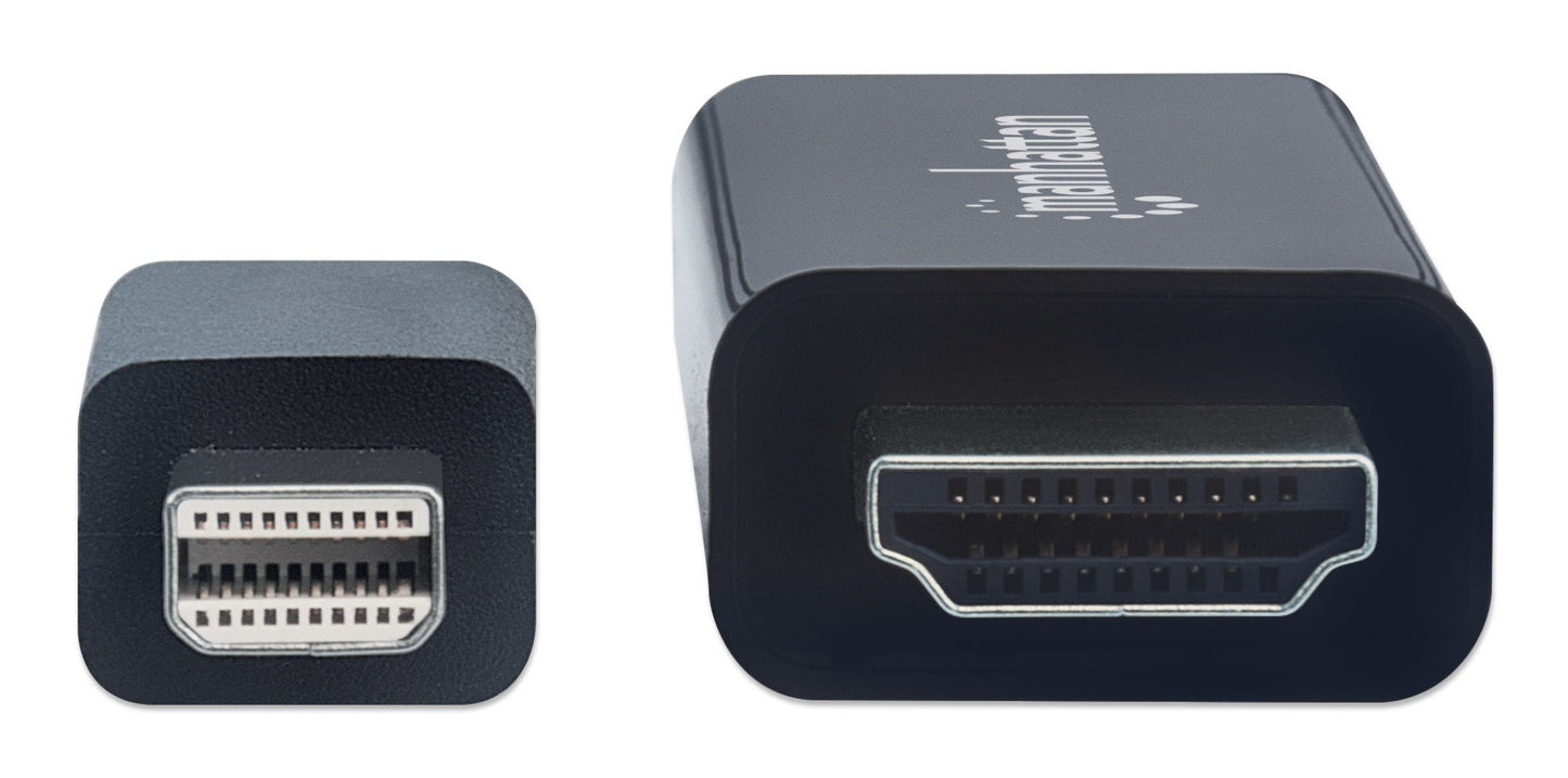 INTRACOM CABLE DISPLAYPORT MINI - HDMI CABL M-M 1080P 1.8M