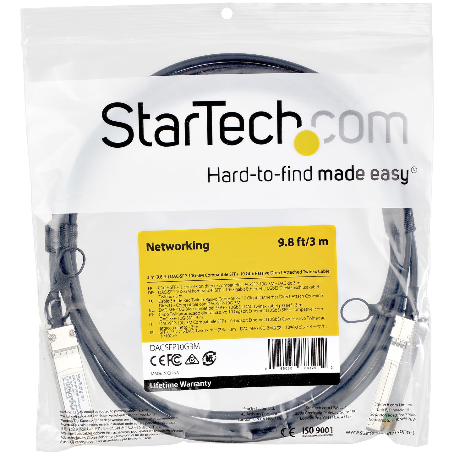 STARTECH CONSIG SFP LC COMPATIBLE CON CABL CITRIX EG3D0000086