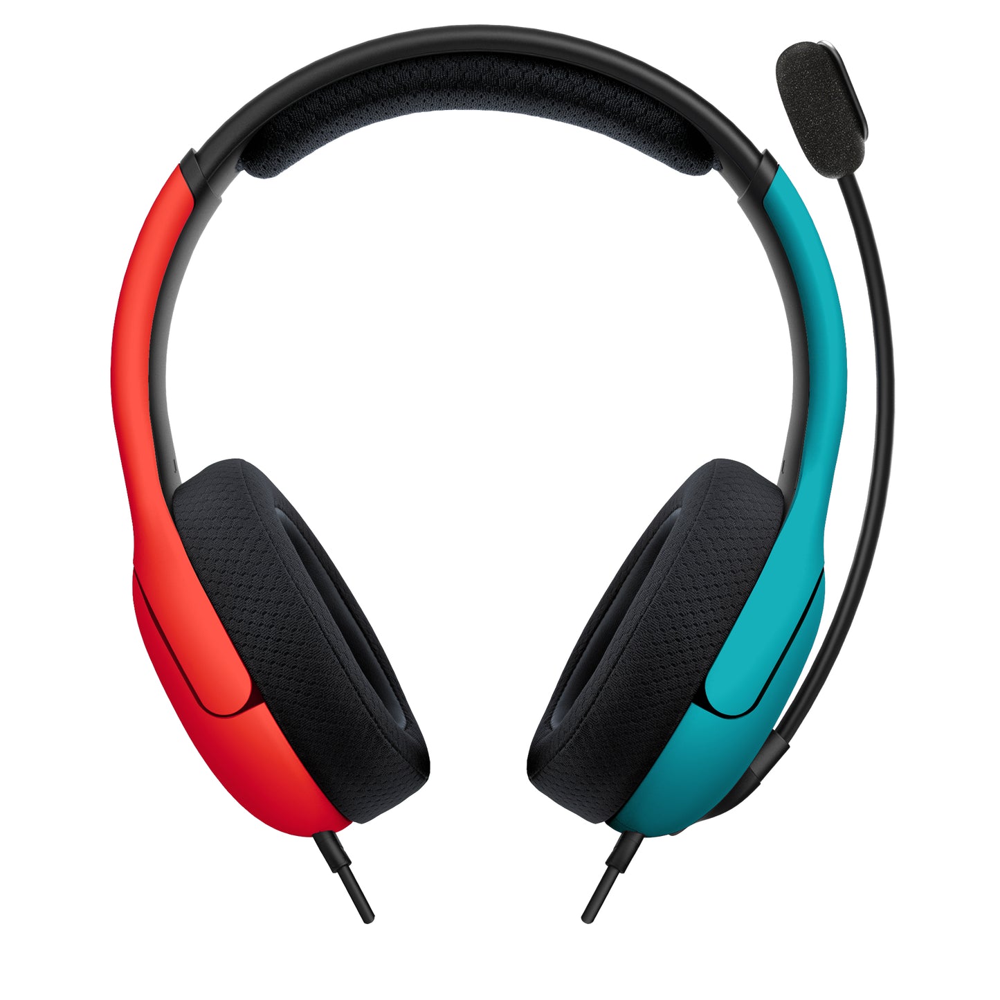 LVL40 WIRED STEREO HEADSET FOR ACCS NINTENDO SWITCH JOYCON BLUE/RED