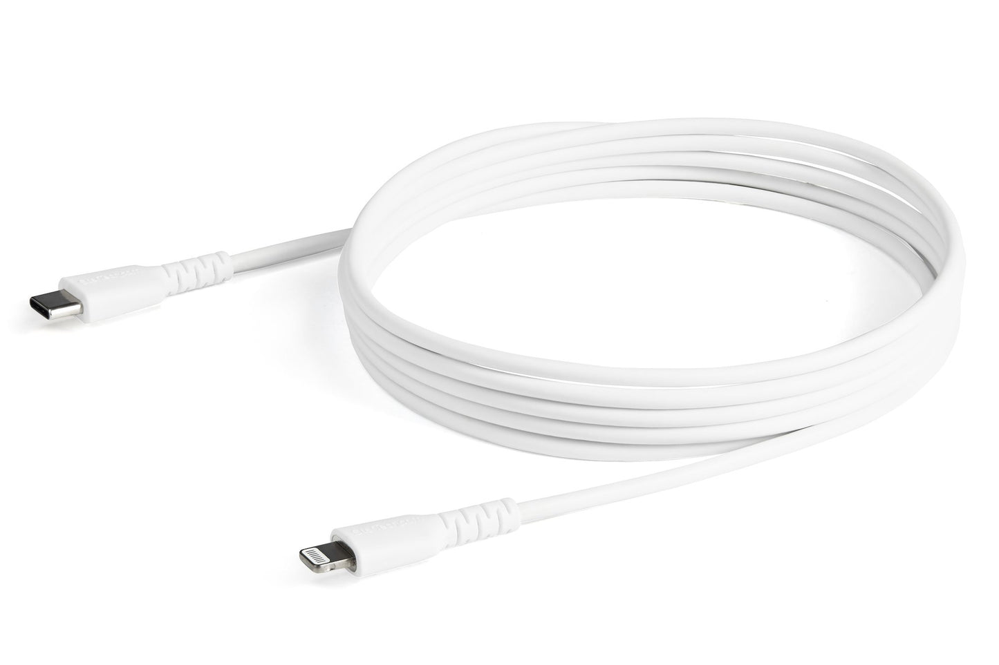 STARTECH CONSIG CABLE USB-C A LIGHTNING DE 2M 2PST COLOR BLANCO - CERTIFICADO MFI