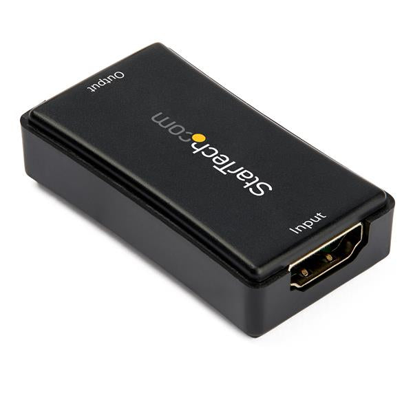 StarTech Amplificador de Señal HDM, 14 m, 4k 60Hz, Booster y Repetidor Alimentado Vía USB, Compatible con Audio 7.1