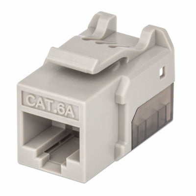 Jack de Red Intellinet 772341 Cat6a, UTP, RJ-45, Gris