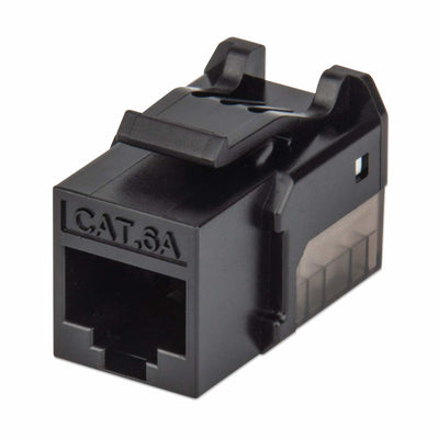 Jack de Red Intellinet 772327 Cat6a, UTP, RJ-45, Negro