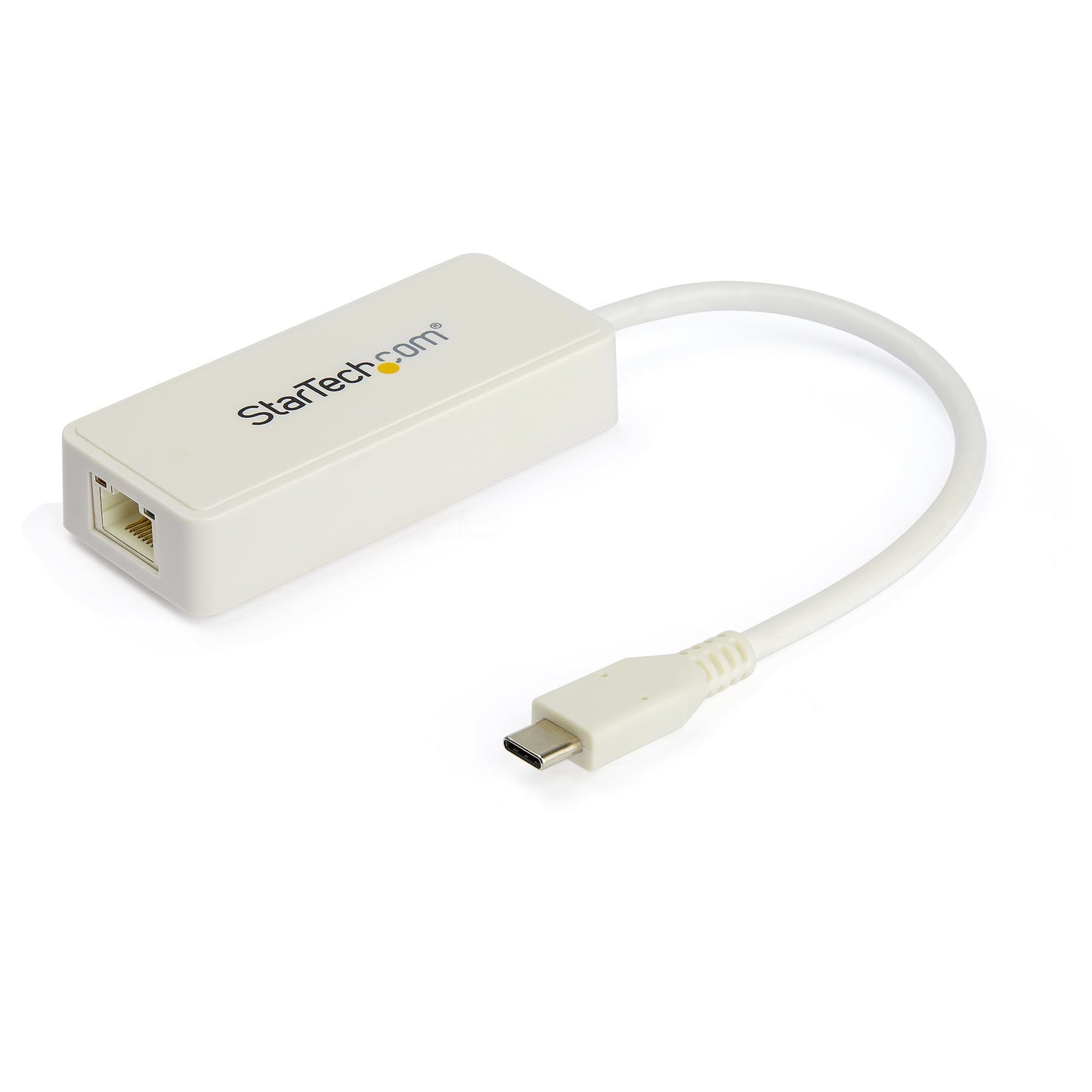 STARTECH CONSIG ADAPTADOR USB TIPO C A ETHERNE CTLR T CON PUERTO USB EXTRA - BLANCO