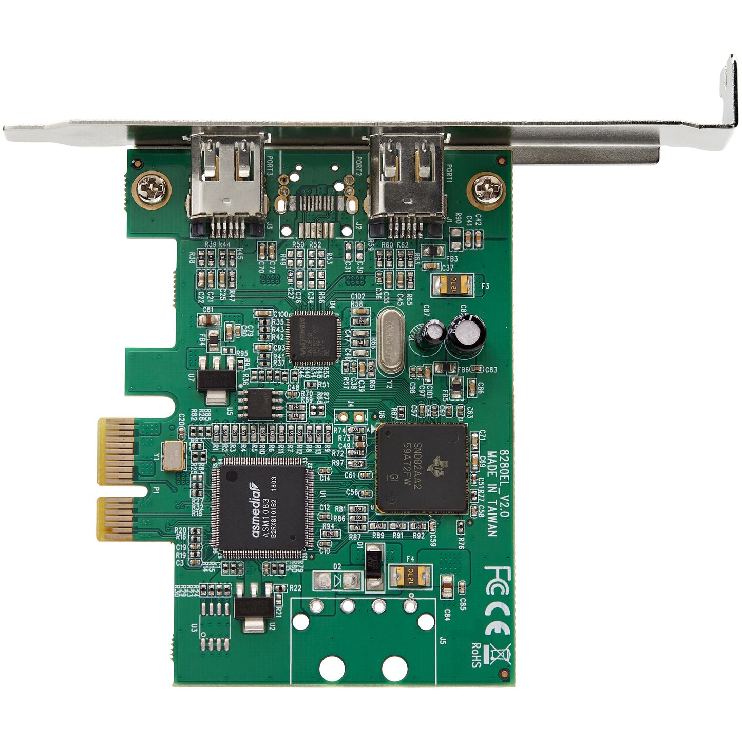 STARTECH CONSIG ADAPTADOR TARJETA FIREWIRE PCI CTLR E 2 PUERTOS - CHIPSET TI TSB82AA2